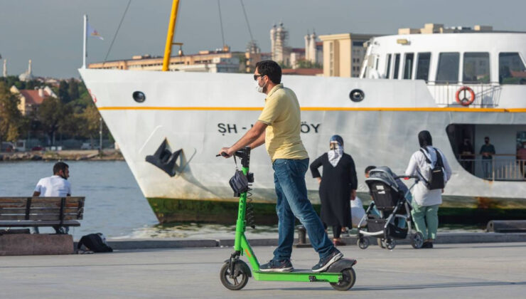 İstanbul’da elektrikli scooter’lara yeni sürat sonu