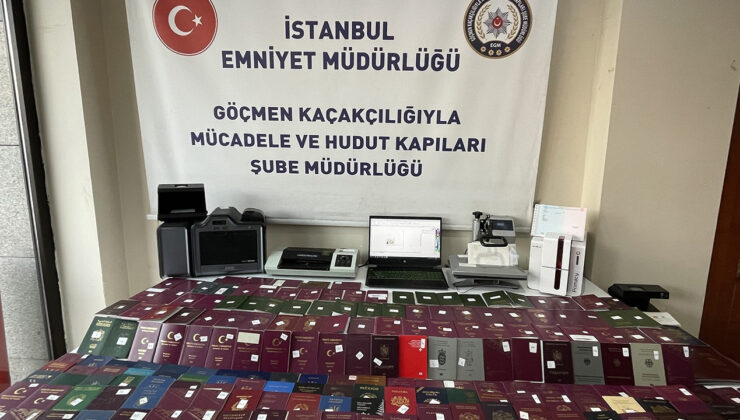 İstanbul’da uydurma pasaport operasyonu