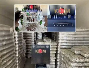 Yılbaşı öncesi 81 vilayette eş vakitli kaçak ve geçersiz içki operasyonu