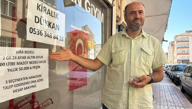 Kiralık dükkan: Mal sahibi 400 ekmekten 100 litre mazota çıkardı! Görenler hayrete düşüyor