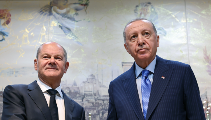 Cumhurbaşkanı Erdoğan ve Almanya Başbakanı Scholz’dan toplantı değerlendirmesi