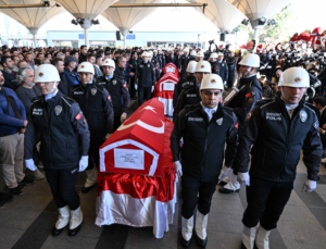 TUSAŞ şehitleri son seyahatine uğurlandı