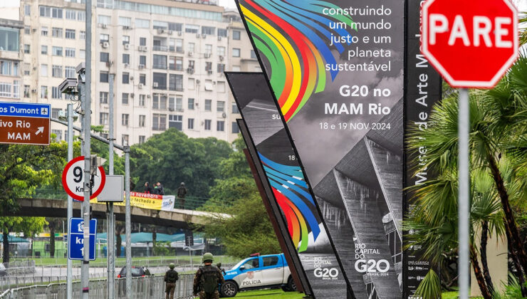 G20 Başkanlar Tepesi yarın Rio de Janeiro’da başlayacak