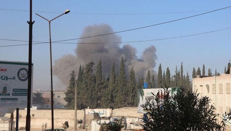 Esed rejimi, İdlib kent merkezine hava saldırısı düzenledi: 3 kişi hayatını kaybetti