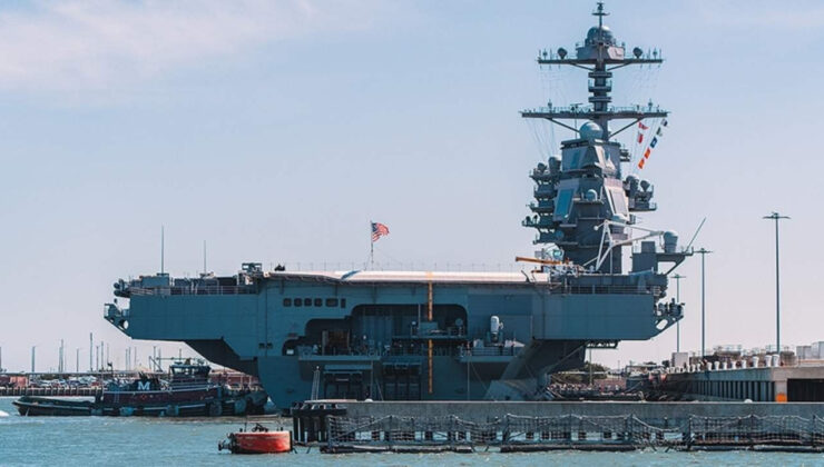 13 milyar dolarlık USS Gerald Ford uçak gemisinde ‘tuvalet krizi’