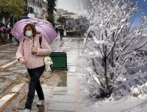 Marmara’ya yağmur, Doğu’ya kar uyarısı: Yüksek kesitlerde çığ riski