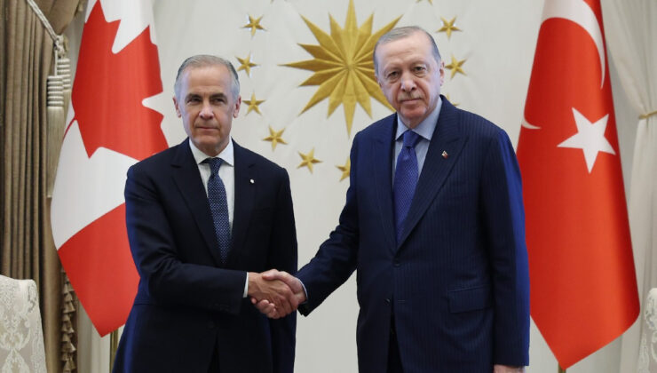 Cumhurbaşkanı Erdoğan, Kanada Başbakanı Carney’i kabul etti