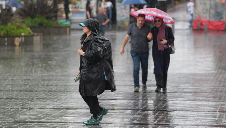 Meteoroloji saat verdi: İstanbul ve Trakya için kuvvetli yağış uyarısı